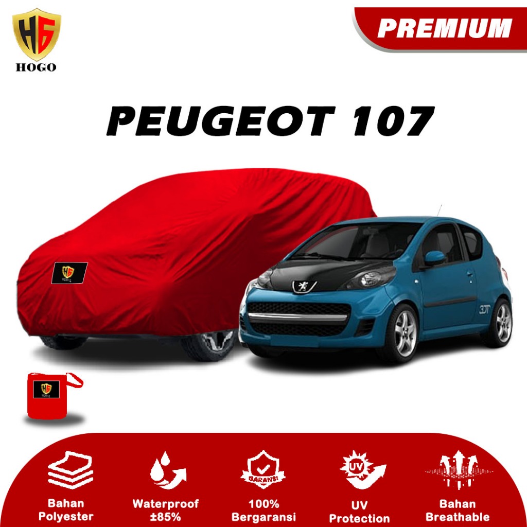 Hogo - Cover Mobil Peugeot 107 Premium