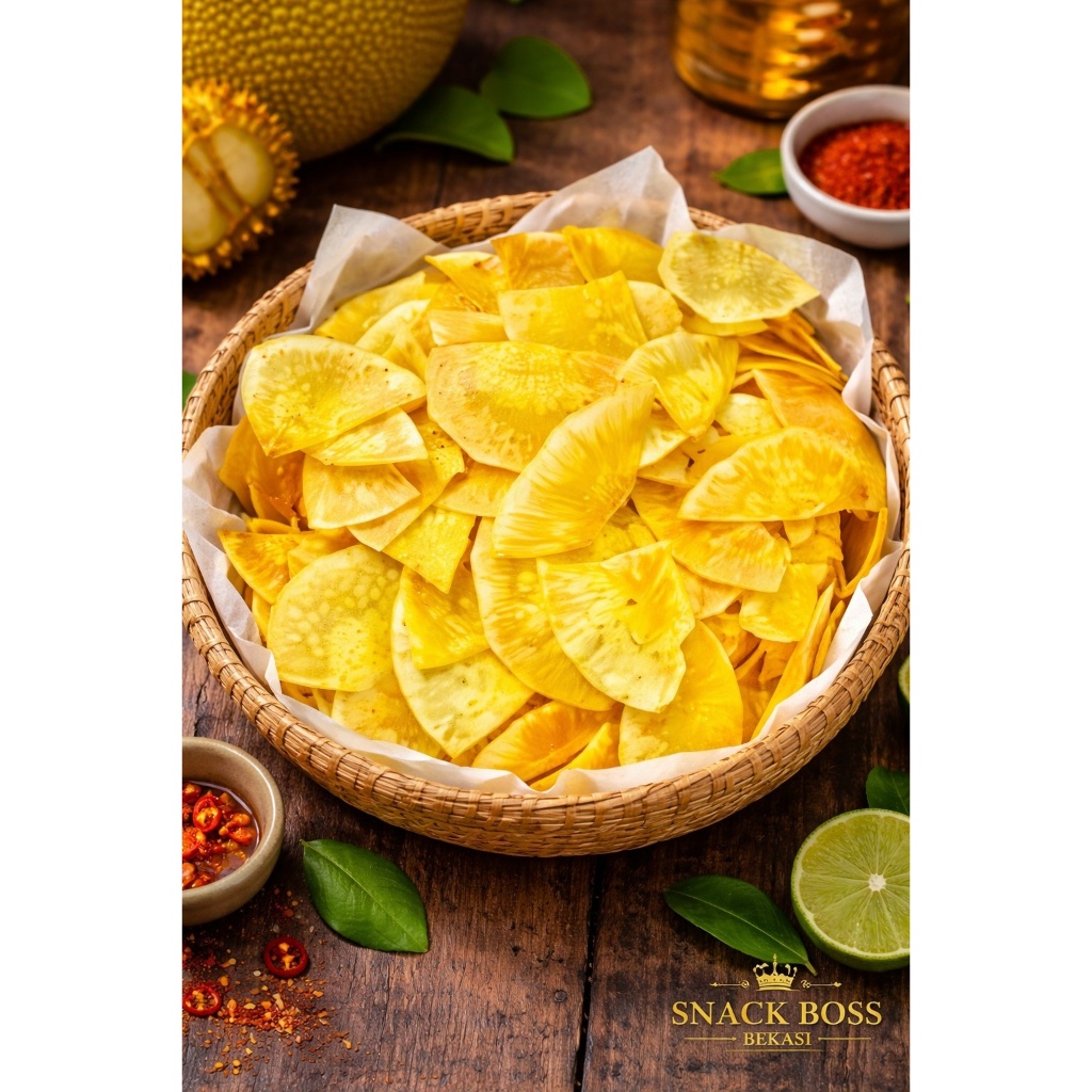 KRIPIK SUKUN GIAN 200GR GURIH ASIH RENYAH / SNACK KILOAN / SNACK BOSS BEKASI / KRIPIK SUKUN UTUH BES