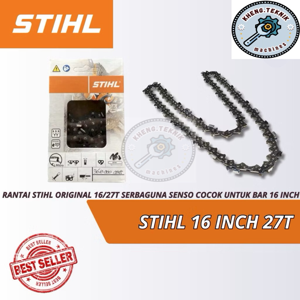 RANTAI CHAINSAW STIHL 16” MS 180 ORIGINAL