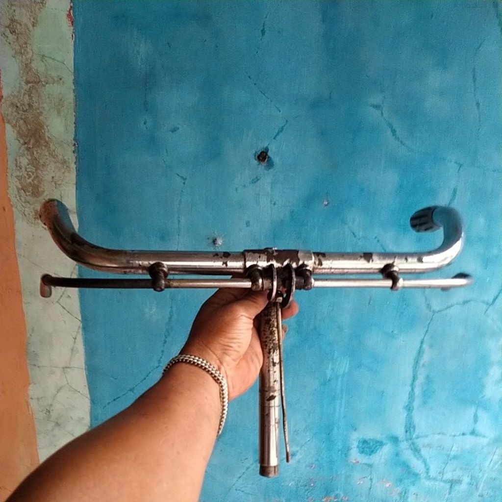stang sepeda onthel tua