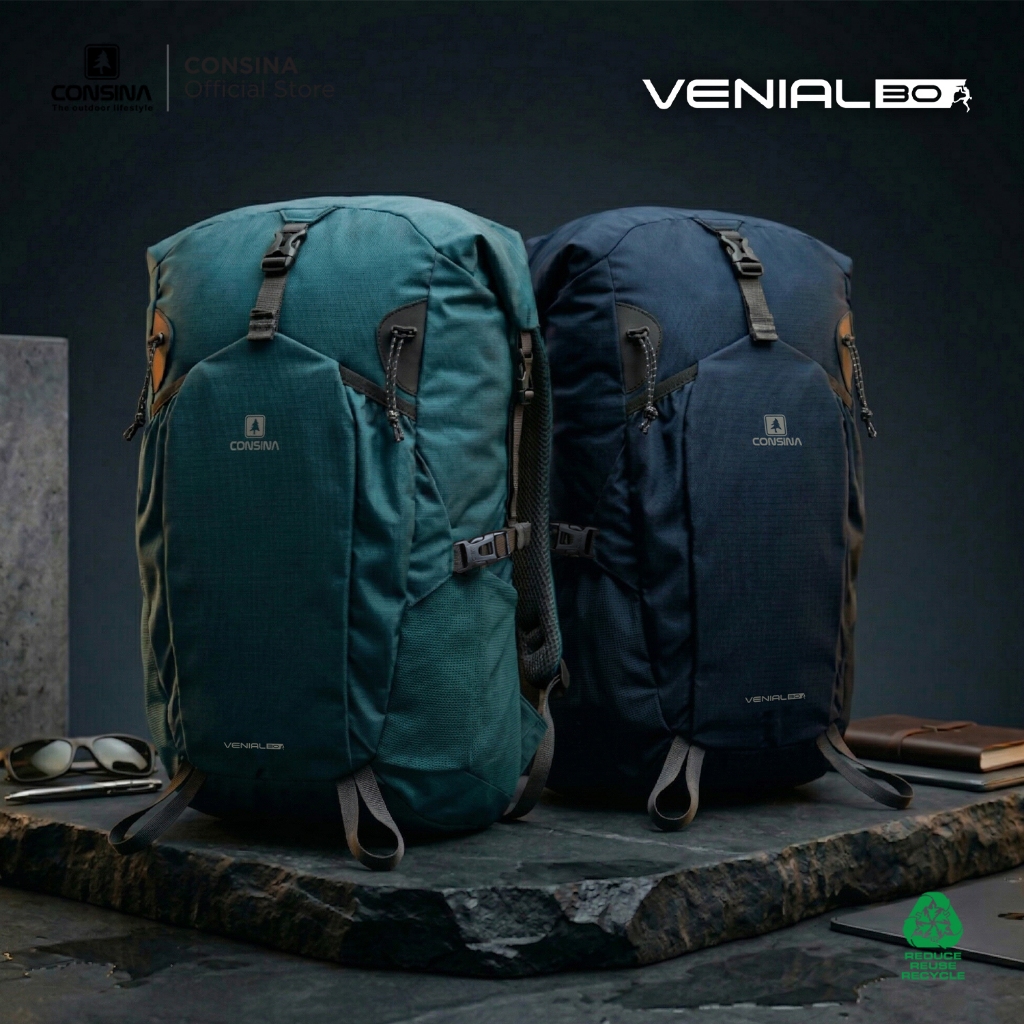 Consina Venial Tas Ransel Punggung Backpack Hiking Trekking Outdoor Urban 28-30L