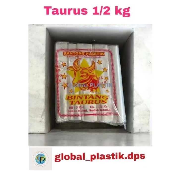 Plastik PP Taurus 1/2 kg
