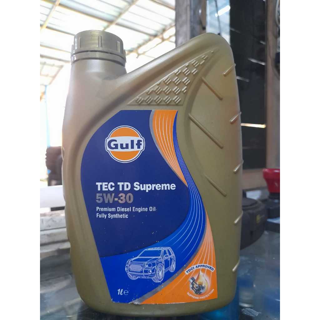 OLI MESIN GULF 5W-30 TEC TD DIESEL LITER