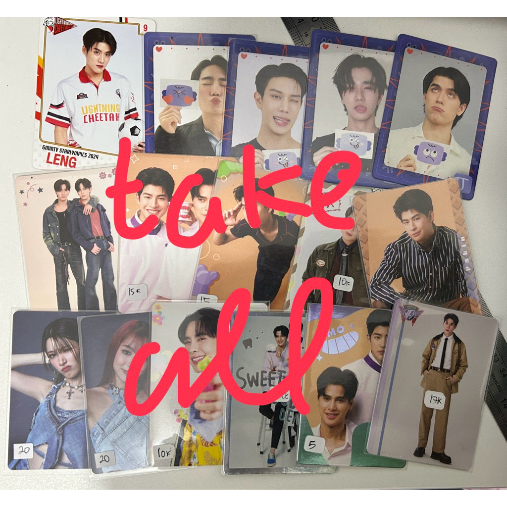 PHOTOCARD OFFICIAL POLAROID THAILAND THAI PERTHSANTA MOOD QUEST gmmtv jossgawin