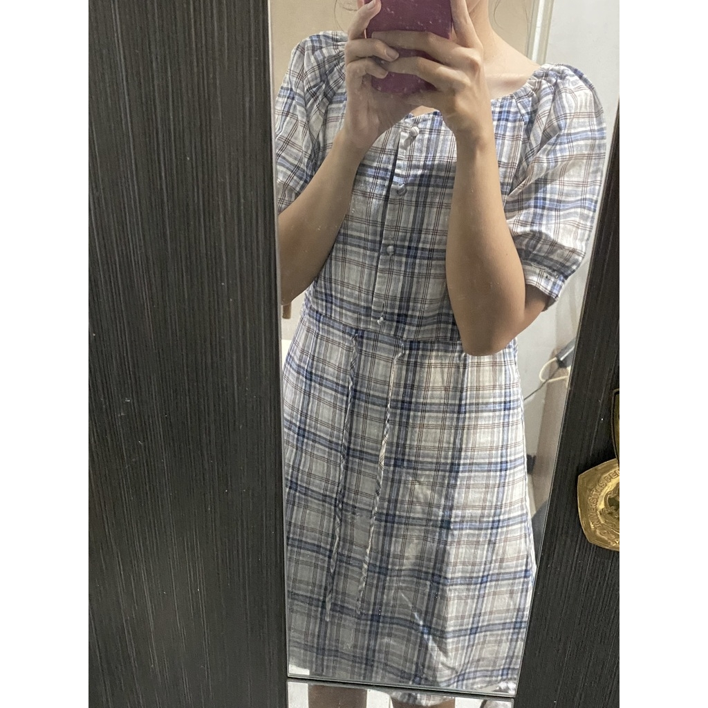 [Preloved] Mixxo Dress Tartan