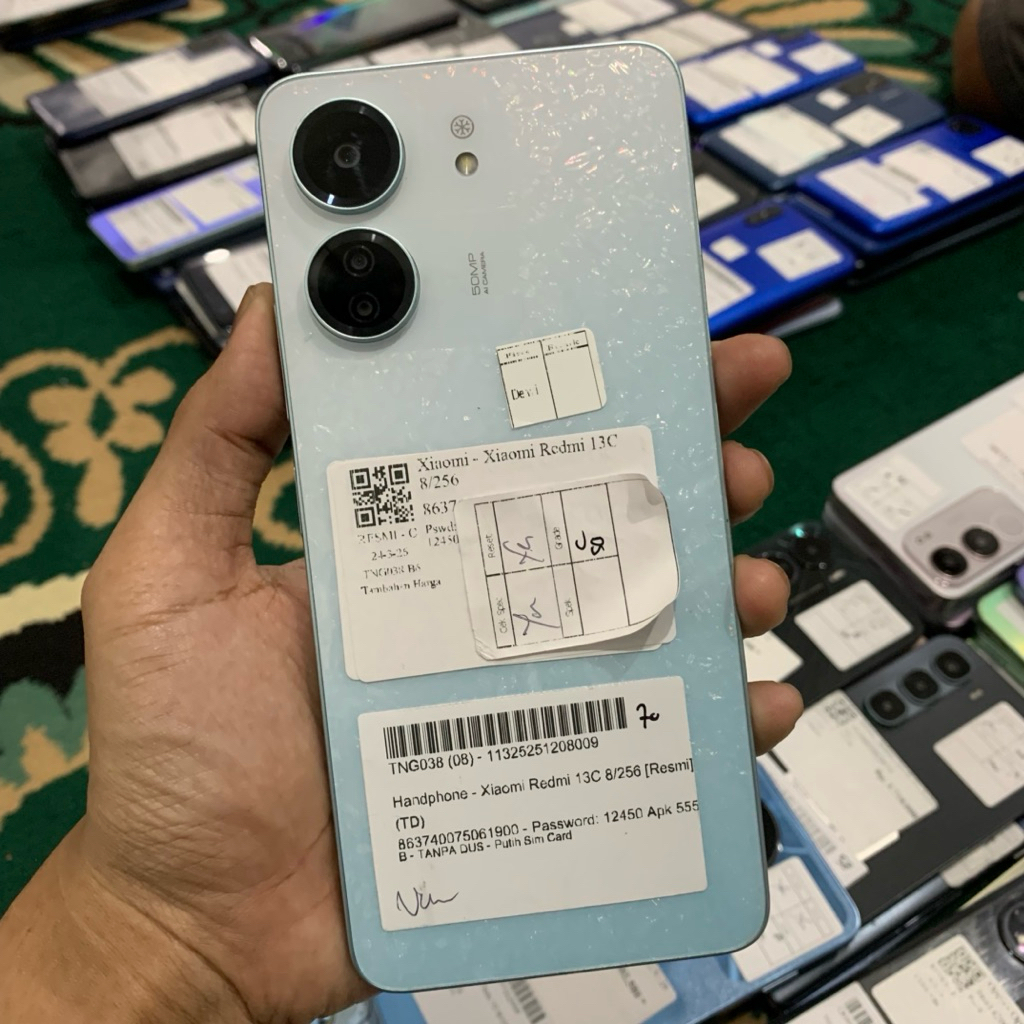 REDMI 13C 8/256 NORMAL ORIGINAL | HP SECOND MURAH BERGARANSI