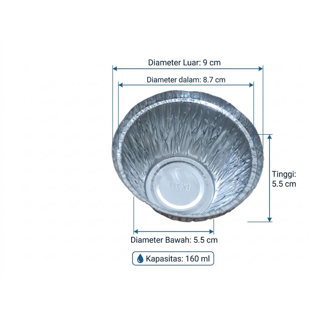Aluminium Foil Wadah RX-212