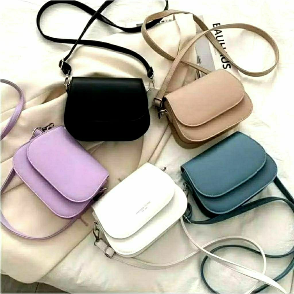 VHINA Sling Bag Tas Selempang Wanita Tas Tali Panjang Tas Cewek