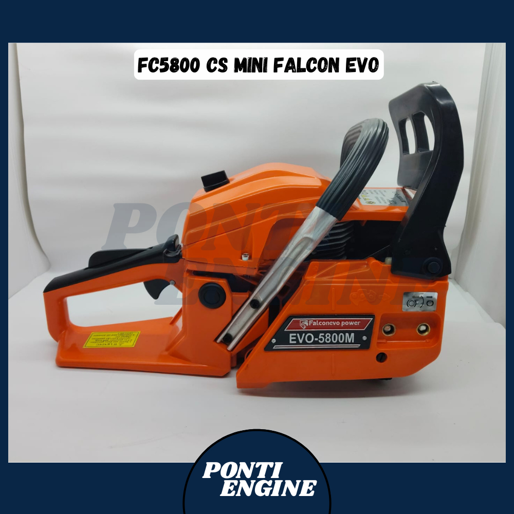 (FC5800) Mesin Potong Kayu/Chainsaw FALCON EVO 5800M