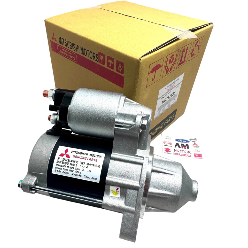 DINAMO STARTER 12V KUDA BENSIN 1.6 97 - 06 / L300 BENSIN 1981 - 1995 / COLT T120SS INJEKSI KARBU MIT