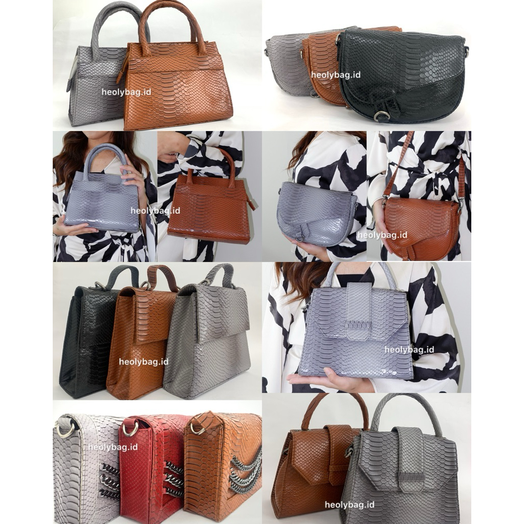 TAS KULIT BUAYA/ TAS WANITA / SLING BAG