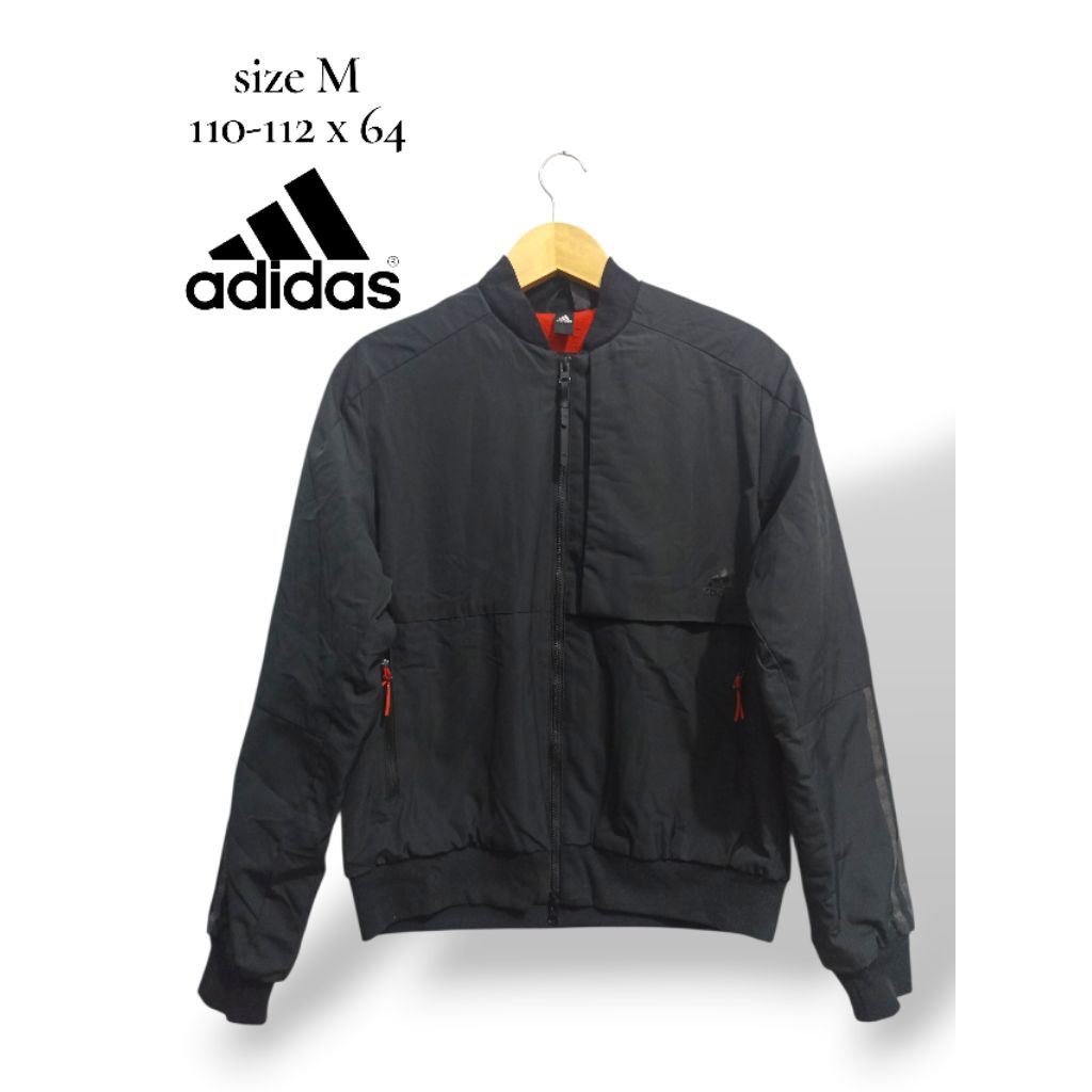 jacket bomber adidas chinese new year hitam sz M