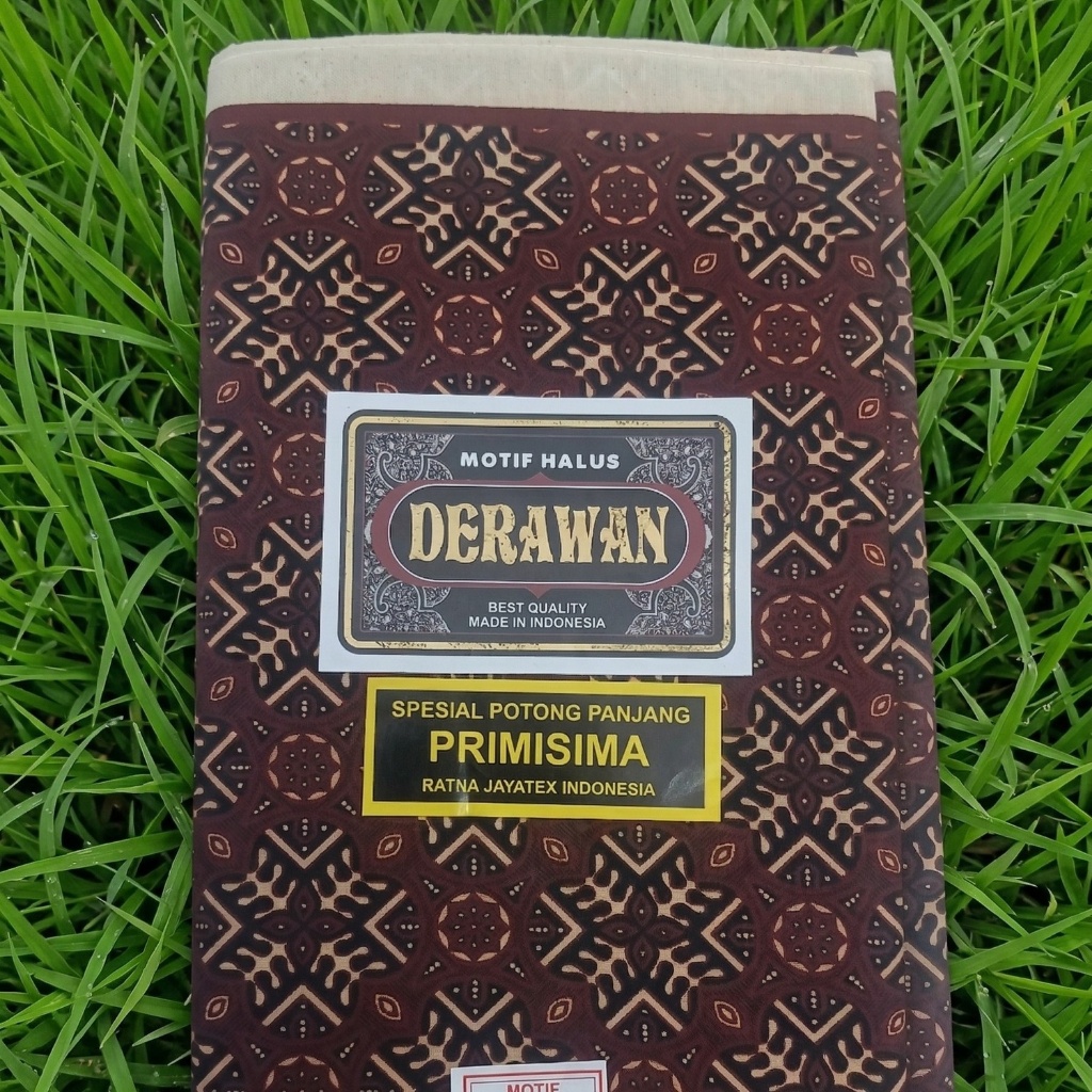 KAIN BATIK TULIS HALUS DERAWAN PRIMISIMA RATNA JAYATEX INDONESIA MOTIF KLASIK TRADISIONAL SOLO PREMI