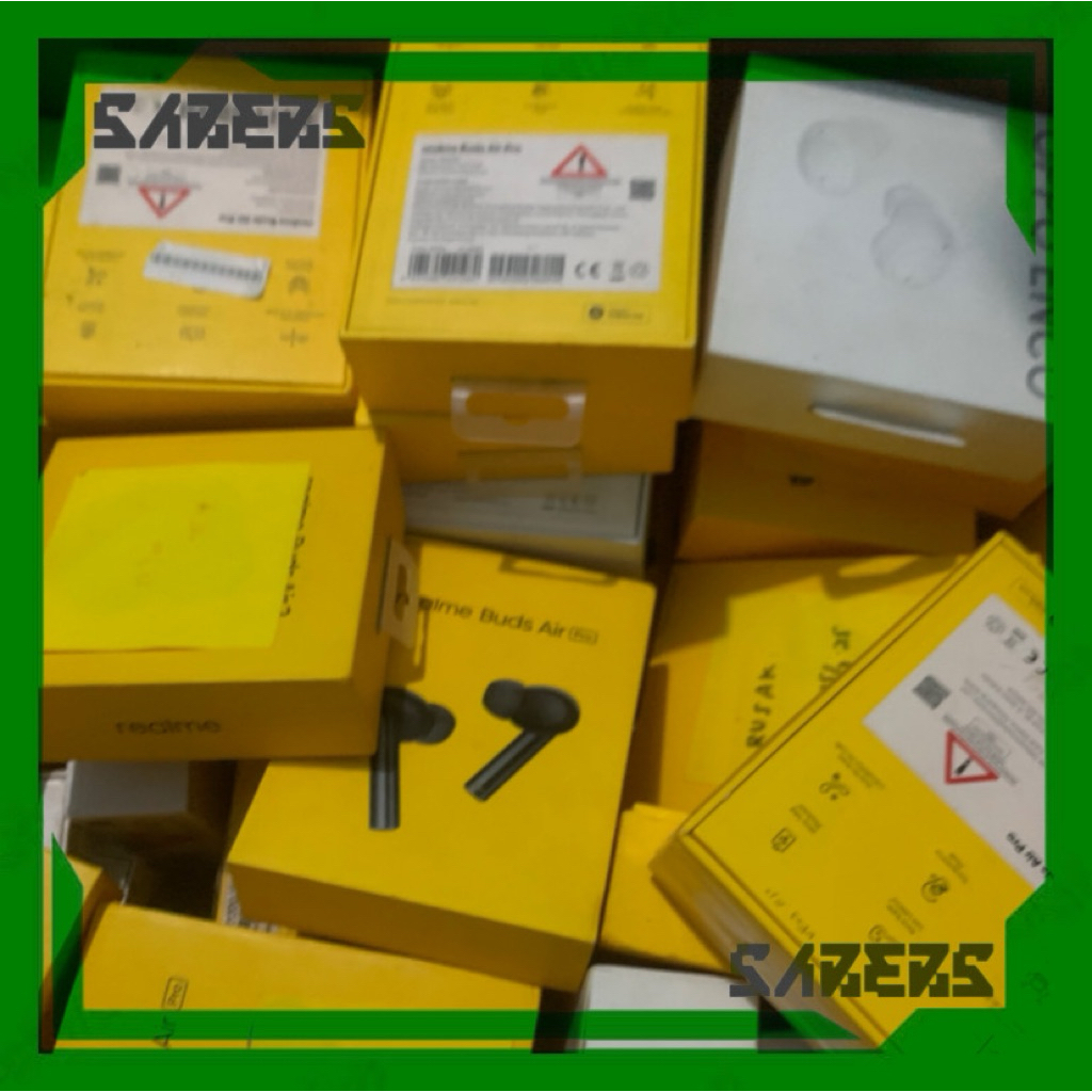 GROSIR RETURAN TWS ORIGINAL OPPO DAN REALME (PERLU DI SERVICE)