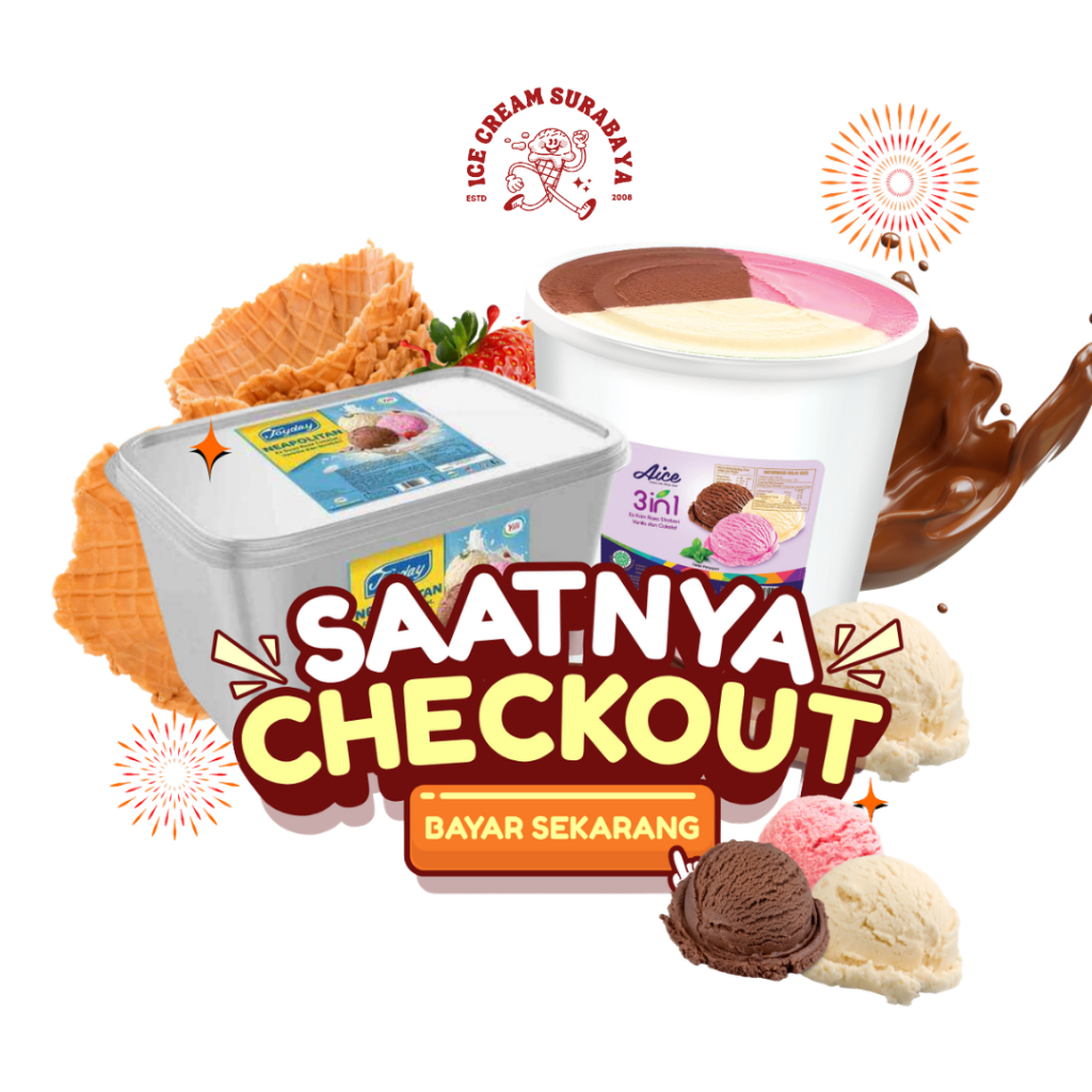 ICE CREAM EMBER 8 LITER BUCKET MERK AICE HALOCOKO MIAMI JOYDAY INDO ICE CREAM GRATIS CONE