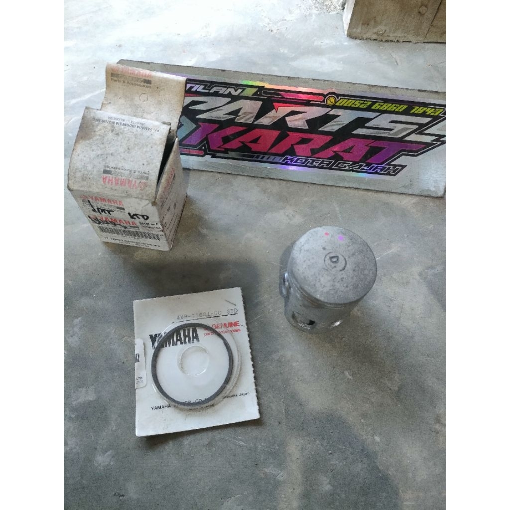 piston yamaha rx spesial original baru
