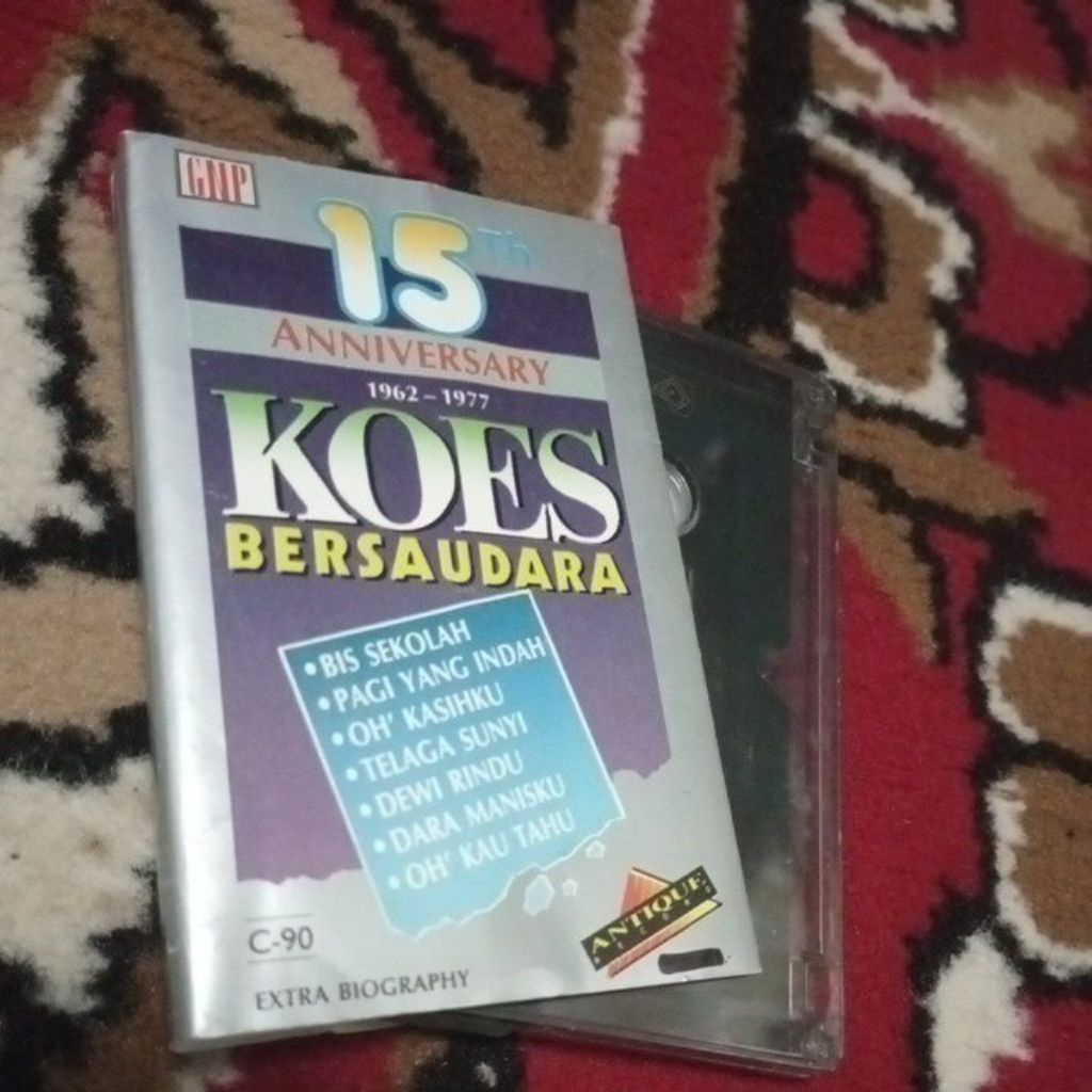 Kaset 15 thn Koes Bersaudara