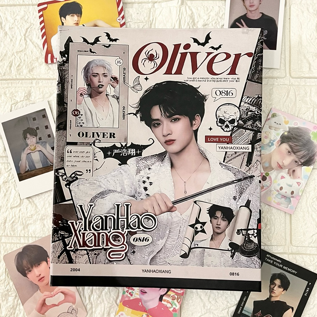 [ New ] Binder Photocard PC A5 6 Ring 4P Yan Haoxiang YHX Teens in Times TNT + 7 Sleeve Isi Sultan (