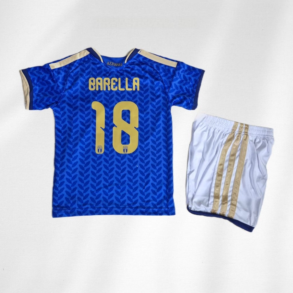 JERSEY BAJU BOLA ANAK ITALY ITALIA HOME KIDS 2026 WORLD CUP GRADE ORI