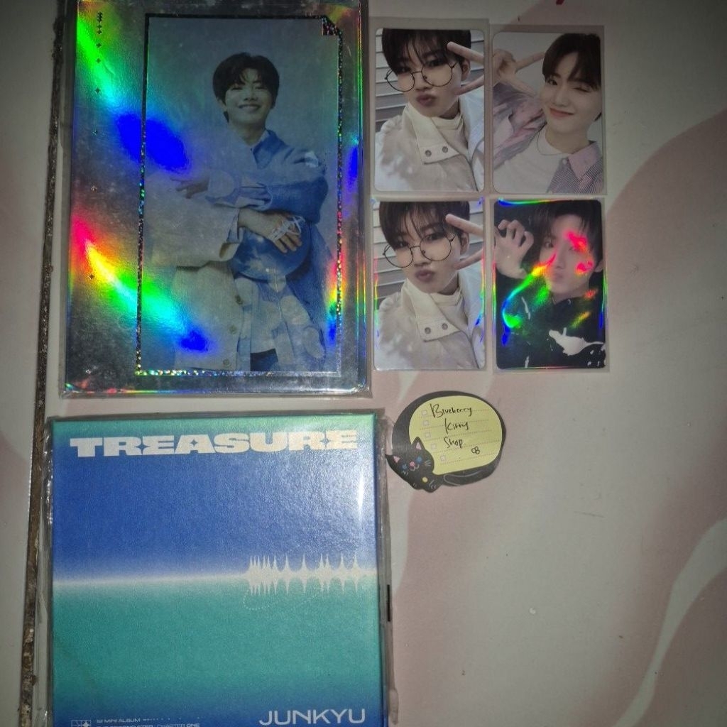 OFFICIAL PC JUNKYU TREASURE, PC Junkyu Digipack Blue, PC Junkyu Memberkit, PC Junkyu Applewood POB, 