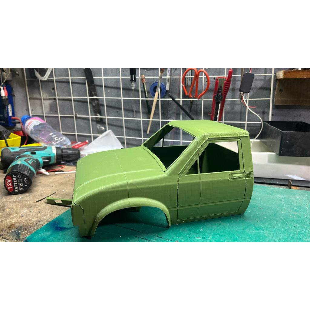 hardbody hilux rc 1/10  3d print