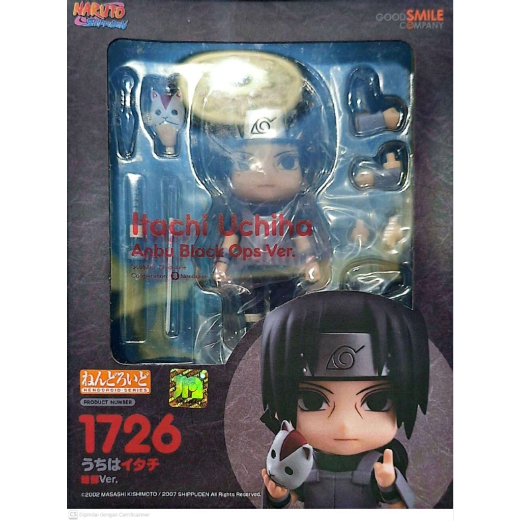 Nendoroid Uchiha Itachi Black Ops Ver
