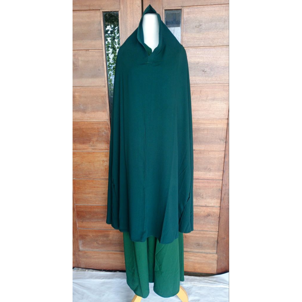 Set gamis akhwat syar'i Wolpish Preloved