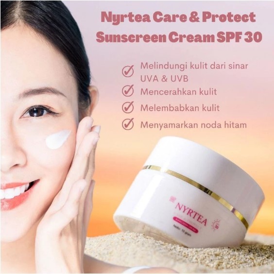 NYRTEA SPF30 Sunscreen Cream Original Promo Terbatas