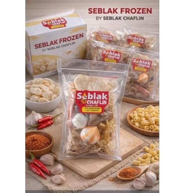 seblak seafood frozen by seblak chaflin