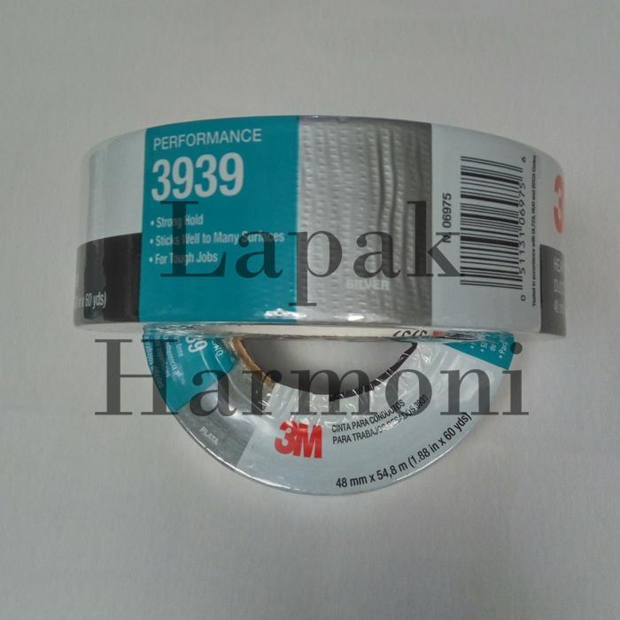 Lakban Silver / Duct Tape 3M 3939