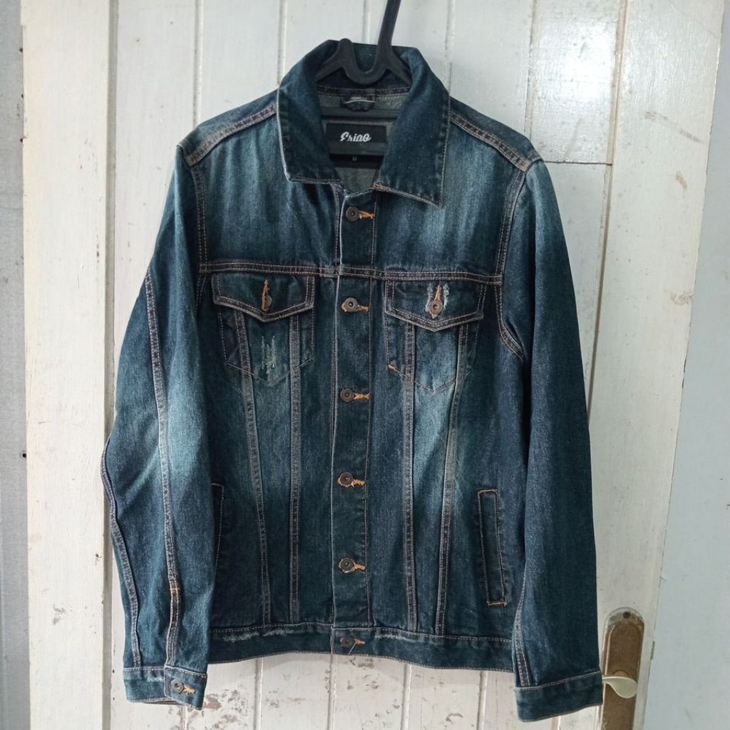 PRELOVED KARDIGAN LEVIS ERIGO WARNA BIRU DONGKER
