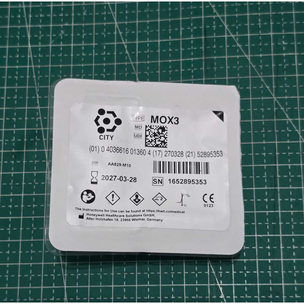 Oksigen Sensor MOX-3 , Sensor Oksigen MOX3