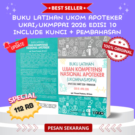 (Pena Paperclip) SOAL DAN PEMBAHASAN UKAI UKMPPAI UKOM APOTEKER 2026