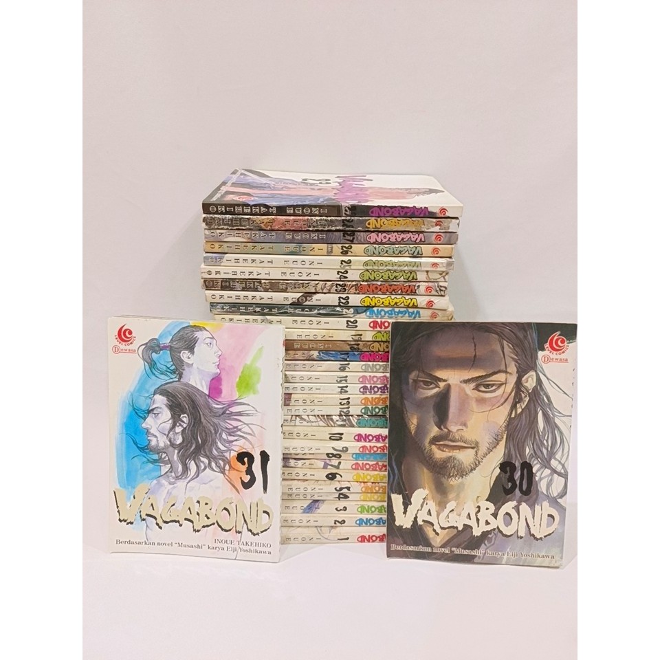 [set tidak lengkap] Komik Vagabond 1-31 Mamedtoymate