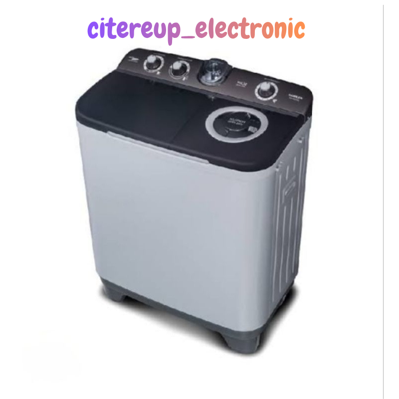 SANKEN Mesin Cuci TW-8900 BK Mesin Cuci 8 Kg