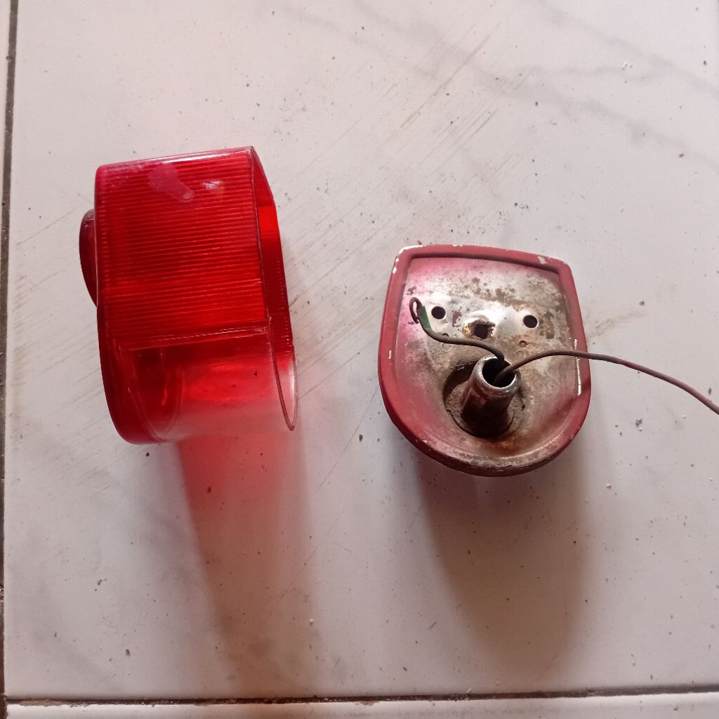 bracket pangkon stoplamp honda c70 honda xl125