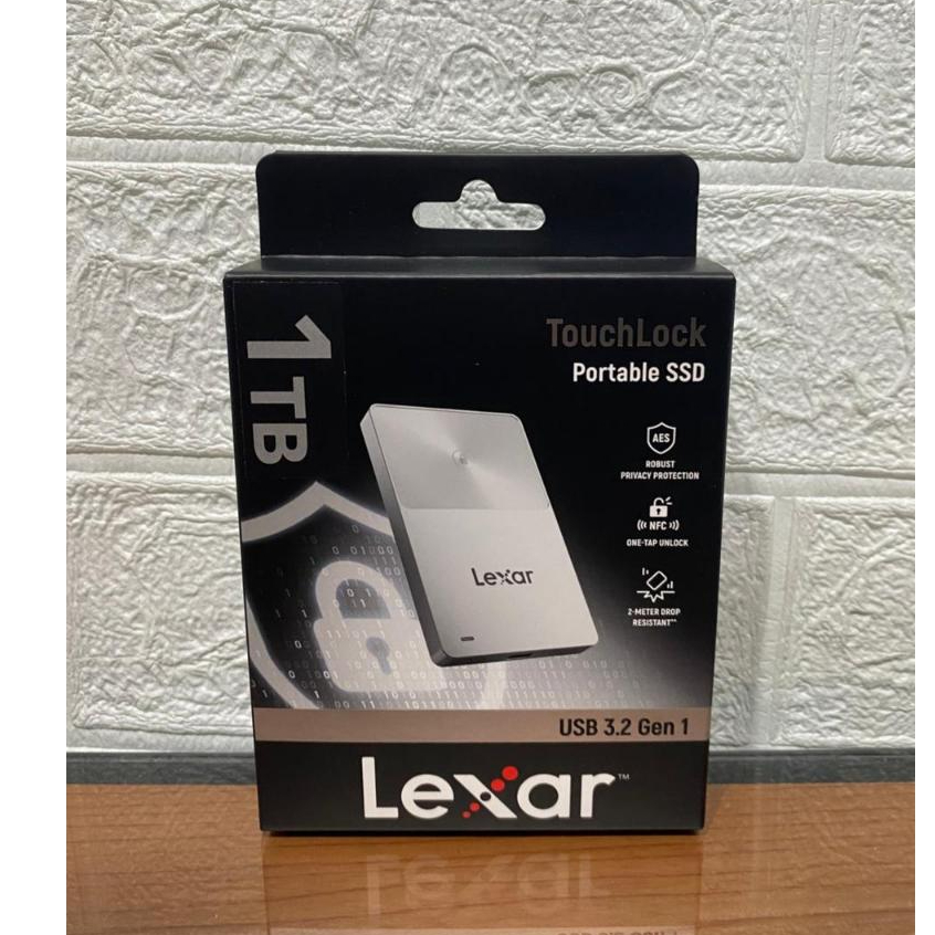 Lexar TouchLock SSD External Portable 1TB - 1TB USB 3.2