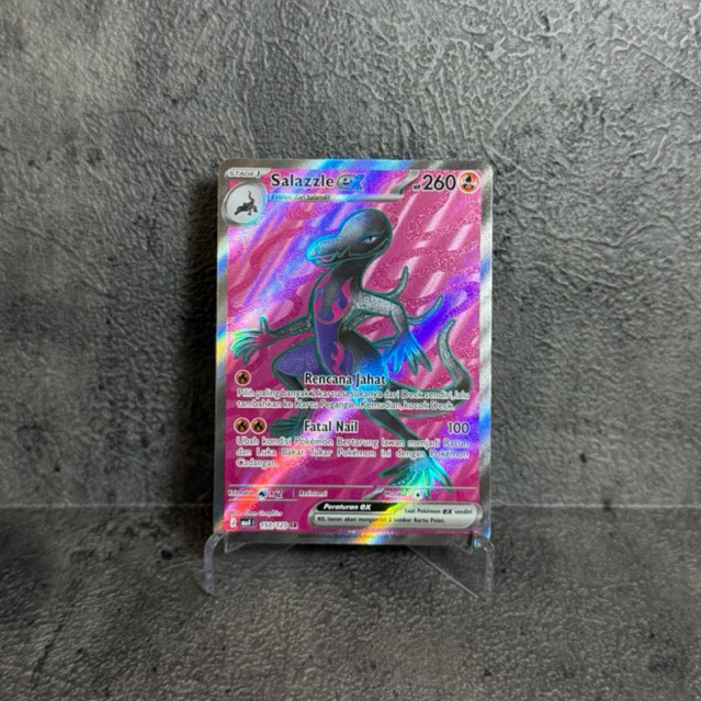 Salazzle EX SR Ledakan Peniada - Pokemon TCG Indonesia