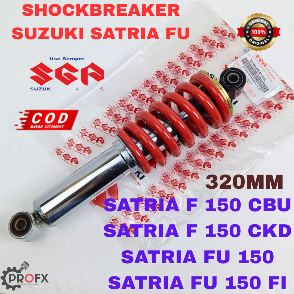 SHOCKBREAKER SUZUKI SATRIA FU 150 150 FI SATRIA F 150 CBU 150 CKD ORI ASLI SGP SOK BELAKANG BEKER