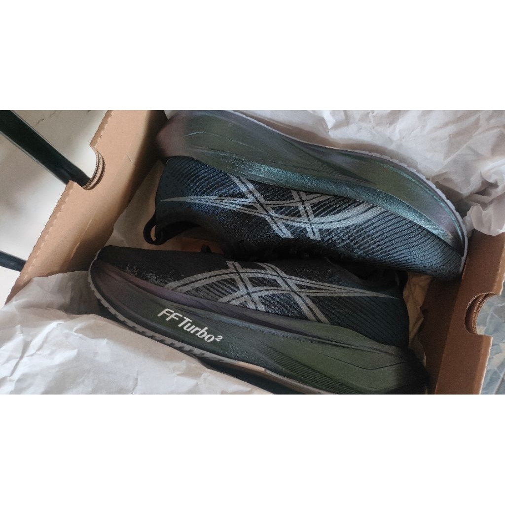 ASICS Megablast Black size 43,5 Like New