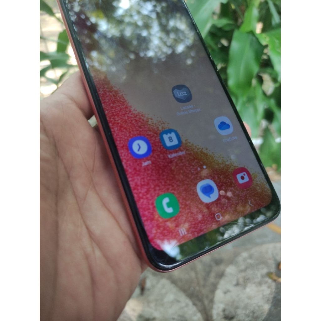 lcd samsung a04e ori copotan retak 1 helai