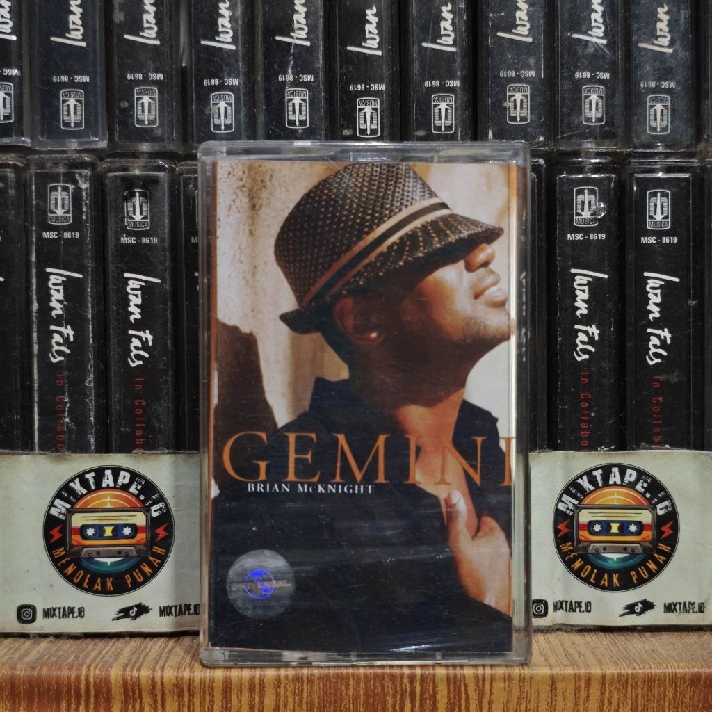 Kaset - Brian McKnight - Gemini - Brian Mc Knight - Radio Tape - Kaset Pita - Radio - Pemutar Kaset 