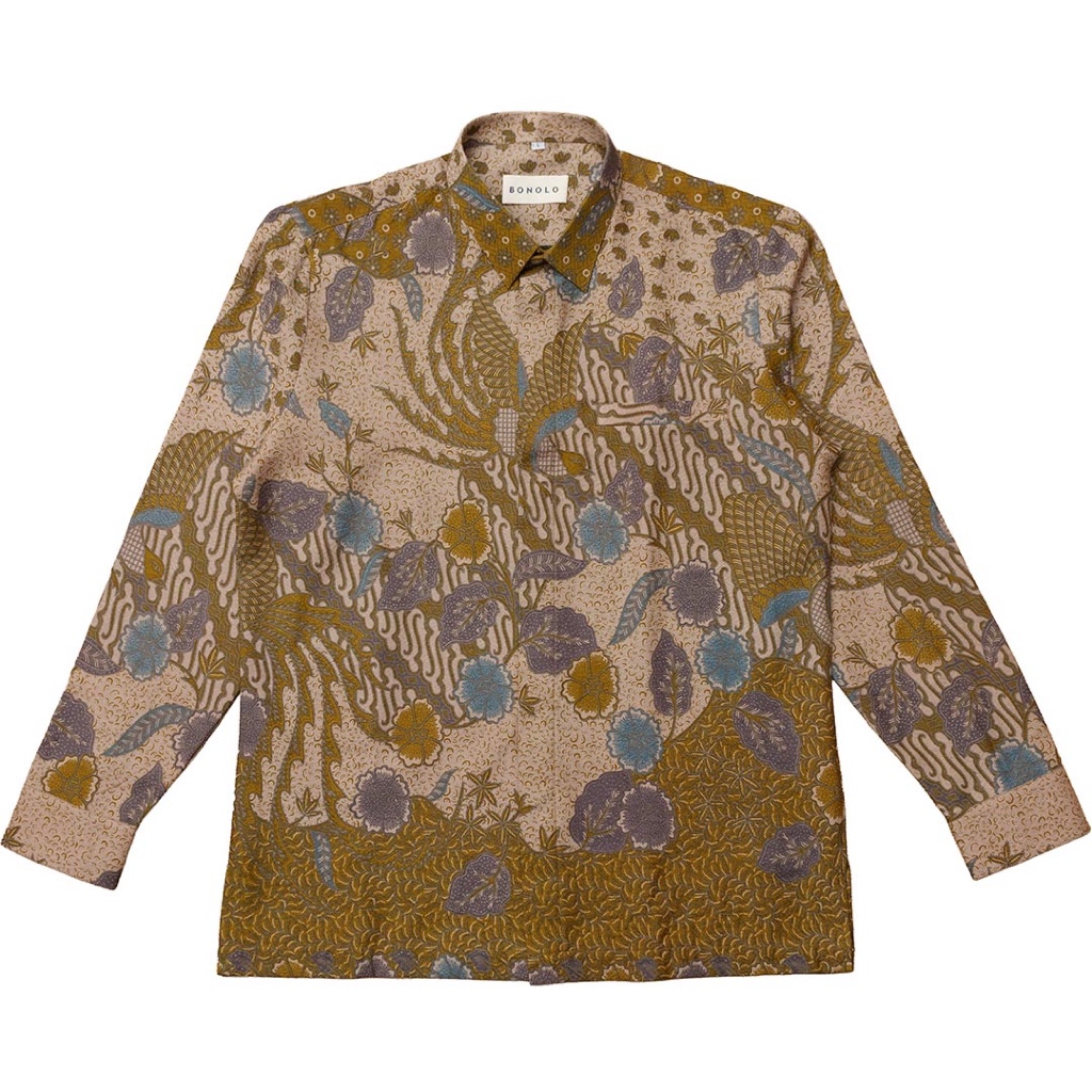 Kunga - Bonolo Kemeja Batik Lengan Panjang