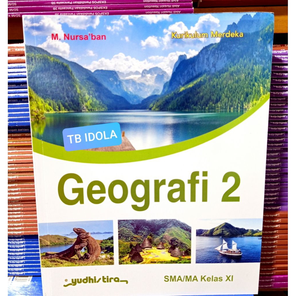 Buku Geografi Kelas 11 SMA Kurikulum Merdeka Yudhistira