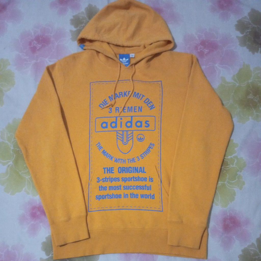 Hoodie Adidas trefoil big art