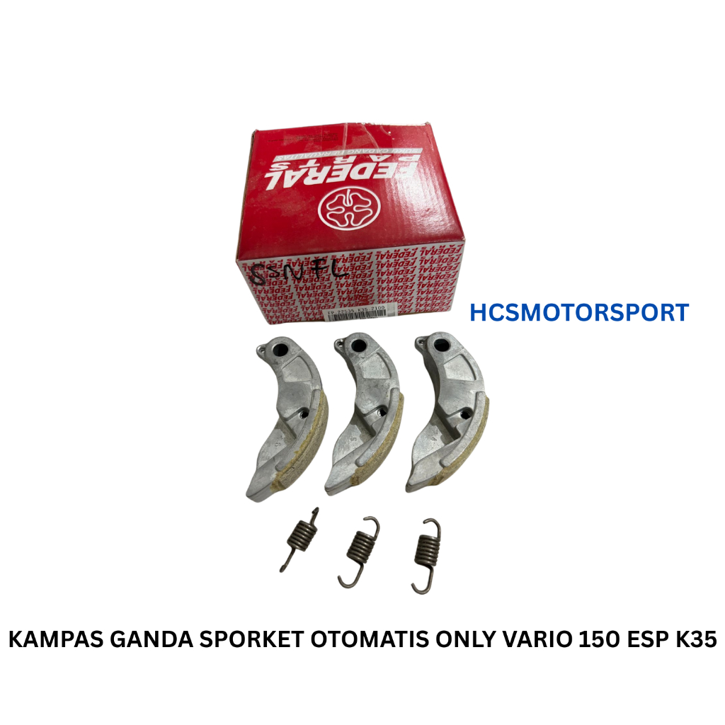 KAMPAS GANDA SPORKET OTOMATIS ONLY VARIO 150 ESP K35 FEDERAL PART ORI
