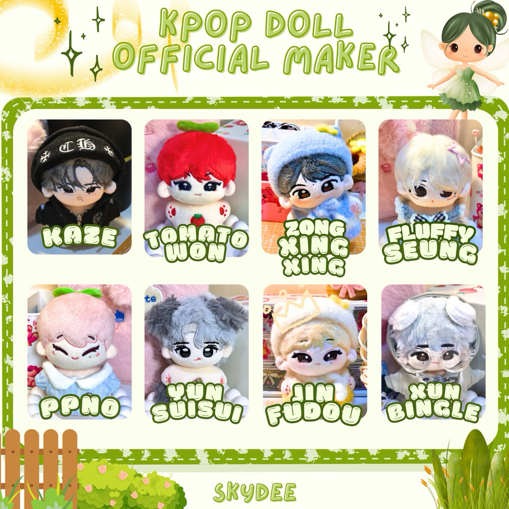 [READY INA baca deskripsi] jual Doll, clothes doll 10cm doll kpop enhypen jungwon heeseung sunghoon 