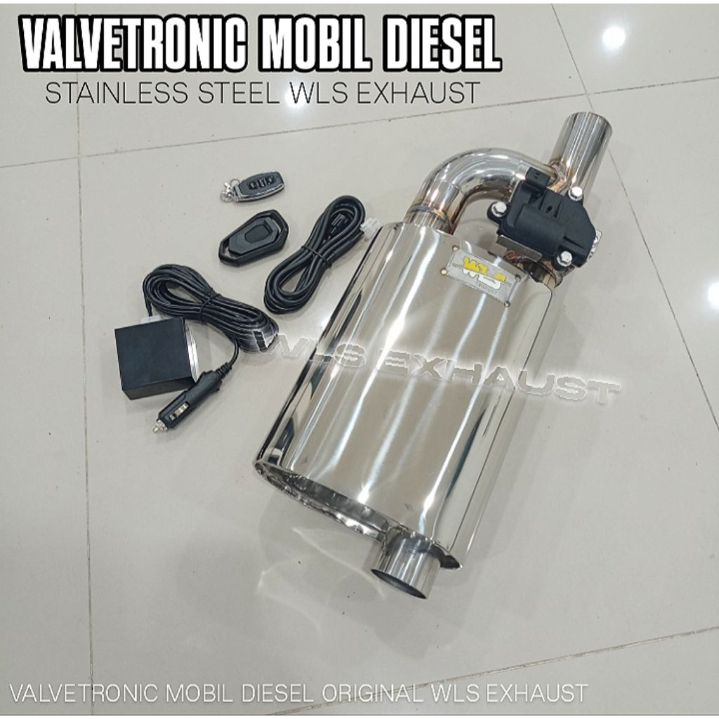 VALVETRONIC 2 SUARA MOBIL DIESEL PAJERO OLD NEW PNP STAINLESS STEEL WLS EXHAUST