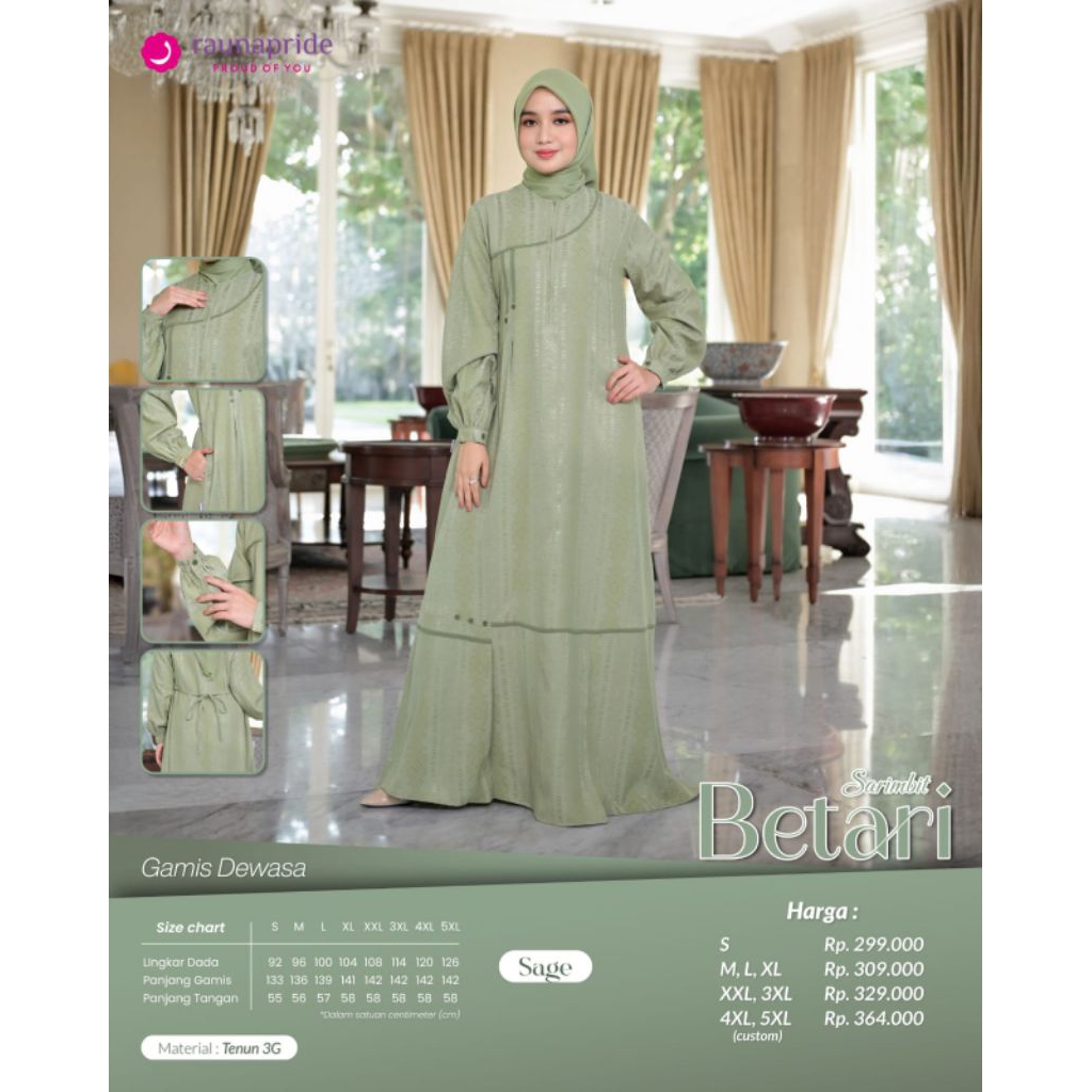 Gamis Raudhah Betari