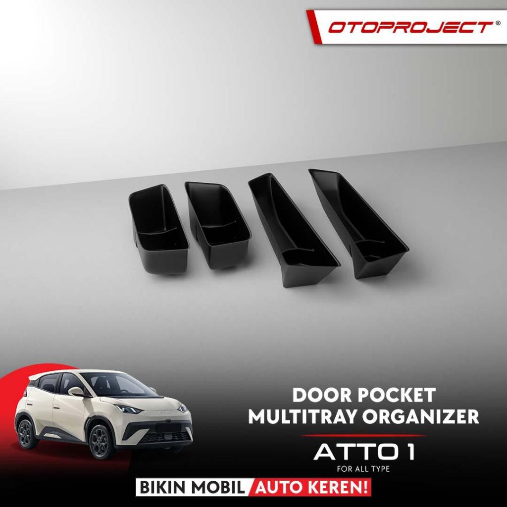 Otoproject - Lower Door Pocket Multi tray Organizer BYD Atto 1 (4 PCS) | Organizer Console Box Pintu